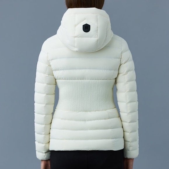 MACKAGE MICHI CREAM M - LADIES DOWN JACKET NWT - Picture 2 of 8